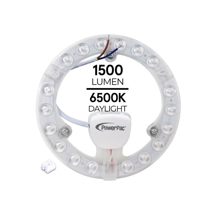 PowerPac LED Ceiling Lamp, Ceiling Light, Round Light 18 Watts Day light (PPC180)