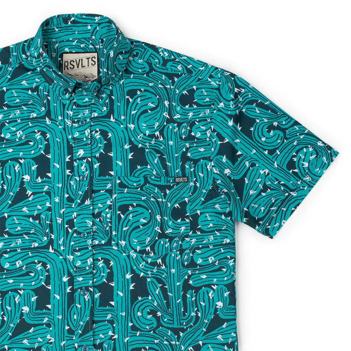RSVLTS XS RSVLTS Short Sleeve Shirt Prickly Situation – KUNUFLEX Short Sleeve Shirt Prickly Situation – KUNUFLEX Short Sleeve Shirt