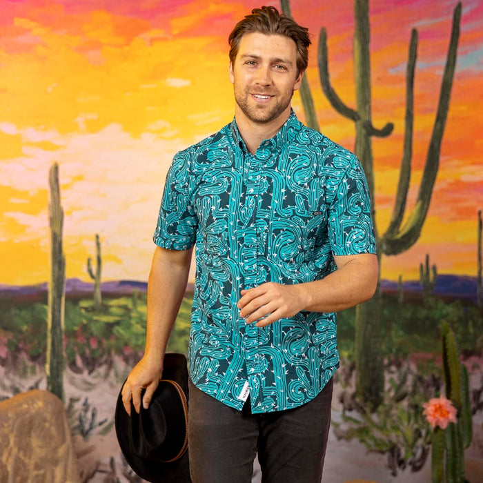 RSVLTS RSVLTS Short Sleeve Shirt Prickly Situation – KUNUFLEX Short Sleeve Shirt Prickly Situation – KUNUFLEX Short Sleeve Shirt