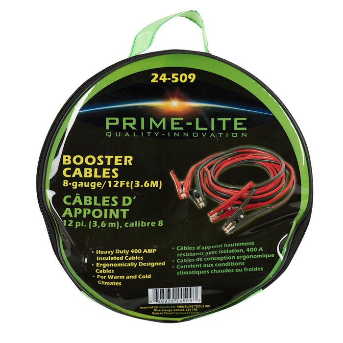 PRIME LITE Deluxe Booster Cables - 24-509