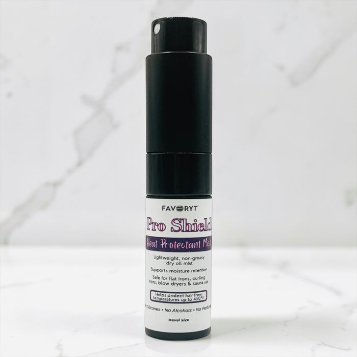 Pro Shield Heat Protectant Mist — 100% Natural Dry Oil for Sauna & Styling