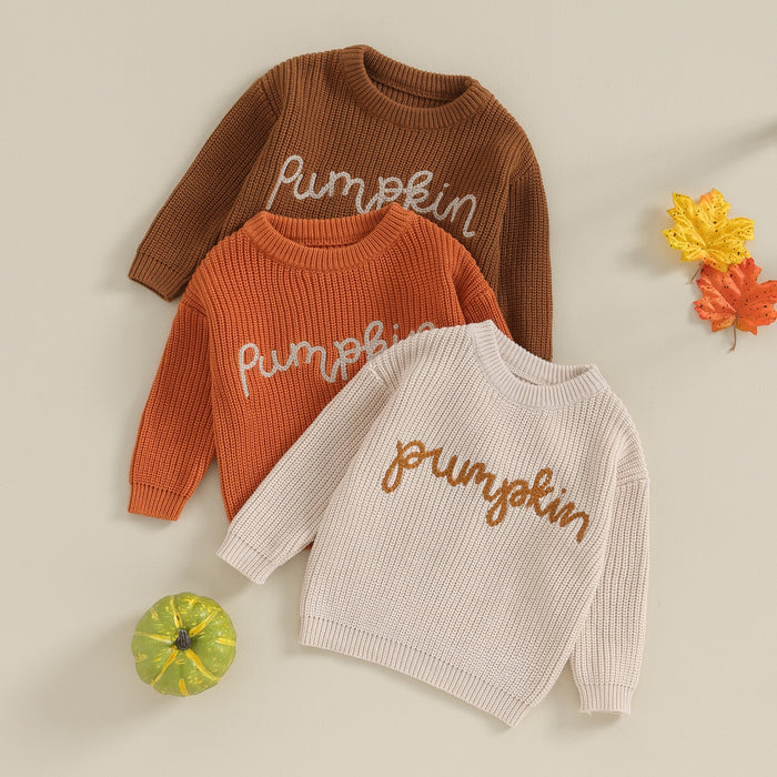 PUMPKIN Knitted Sweater