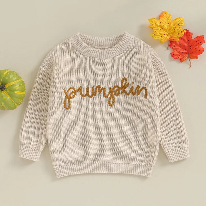 PUMPKIN Knitted Sweater