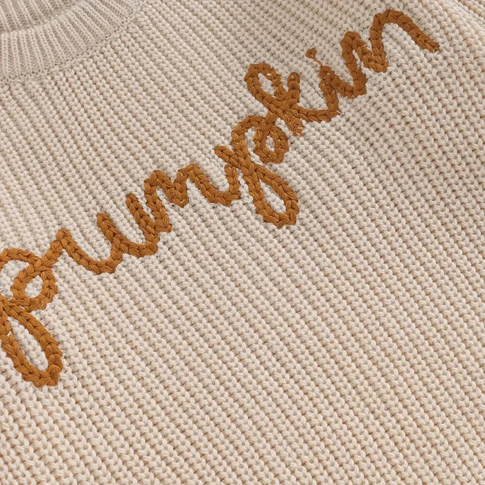 PUMPKIN Knitted Sweater