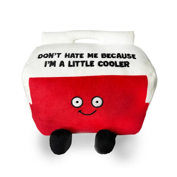Punchkins - Don't Hate Me Because I'm a Little Cooler Plush Toy - Owl & Goose Gifts