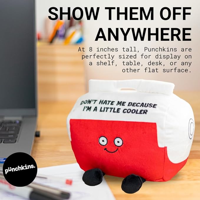 Punchkins - Don't Hate Me Because I'm a Little Cooler Plush Toy - Owl & Goose Gifts