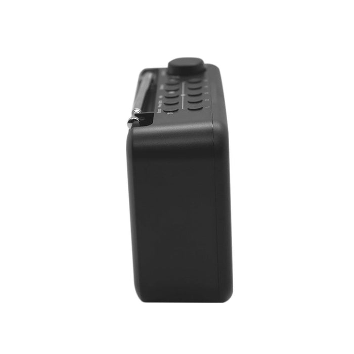 Pure Elan One2 Portable Dab+ Radio with Bluetooth Charcoal Black Black