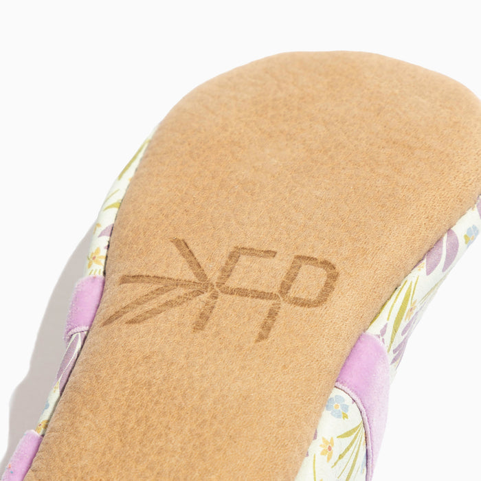 Purple Tulip Ballet Slipper Baby Shoe Ballet Slipper Soft Sole