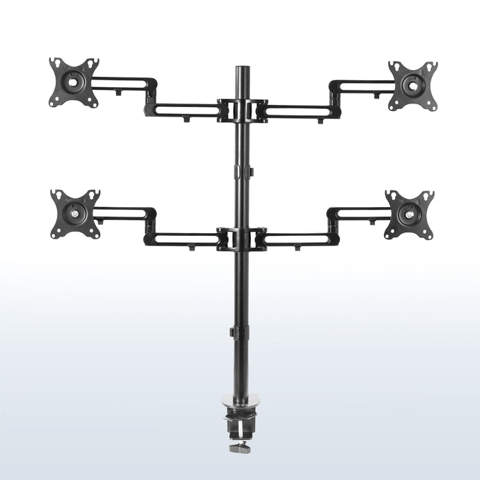 Quad Monitor Desk Mount