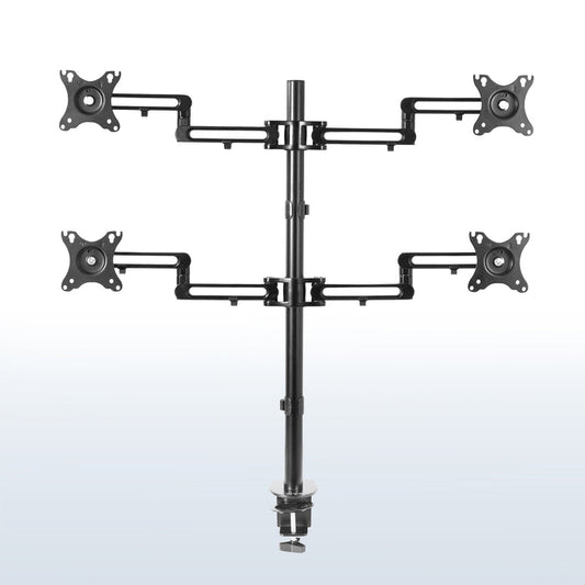 Quad Monitor Desk Mount