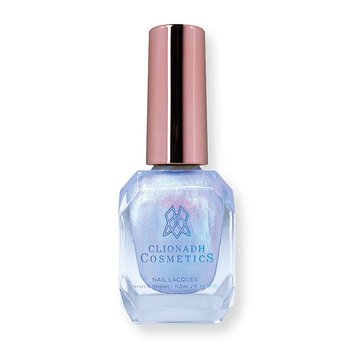Radiance Nail Lacquer bottle in front of a white background