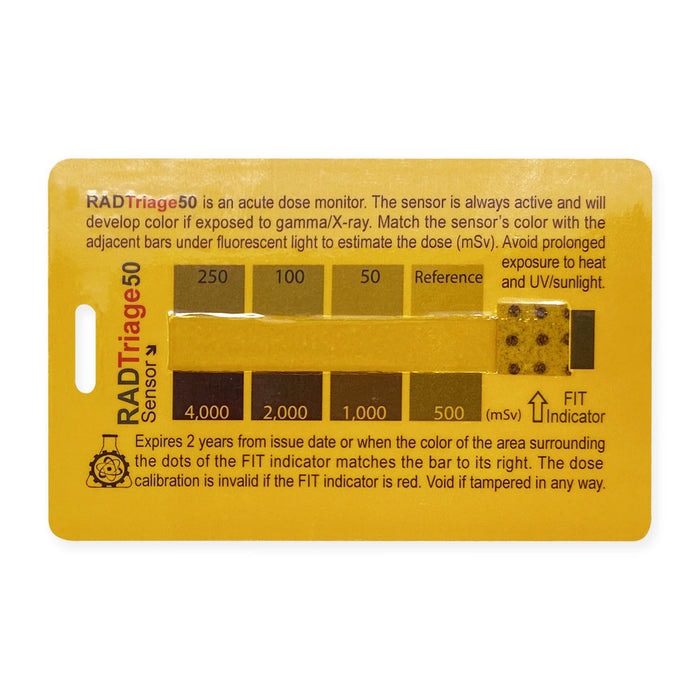 RADTriage50 Personal Radiation Dosimeter (6972459155596)