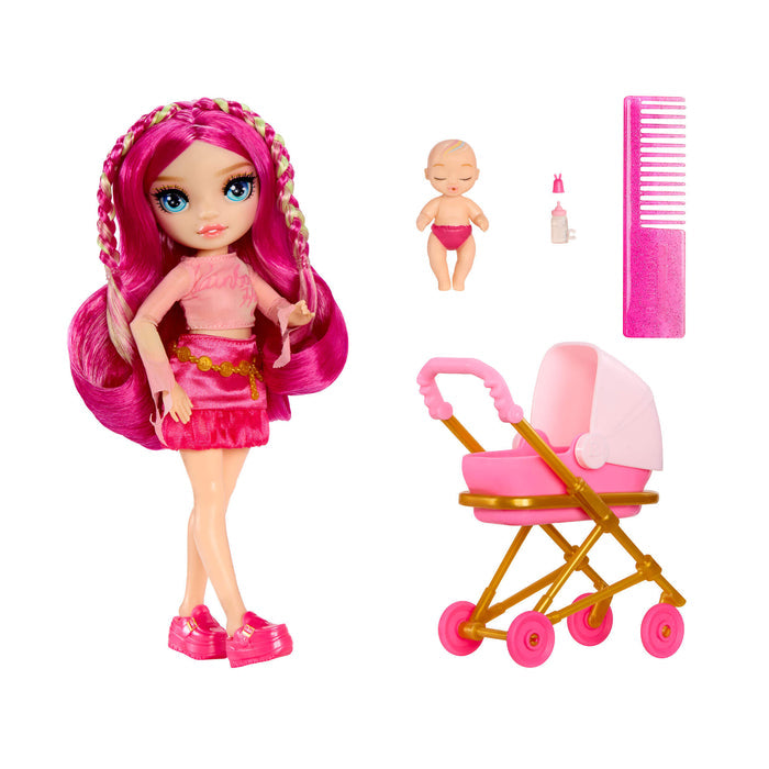 Stella with accessories on a white background