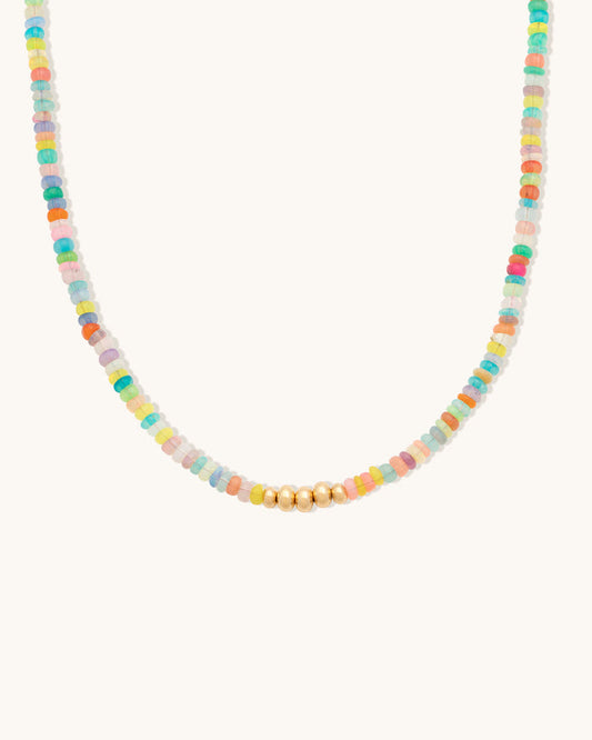 Rainbow Opal Necklace