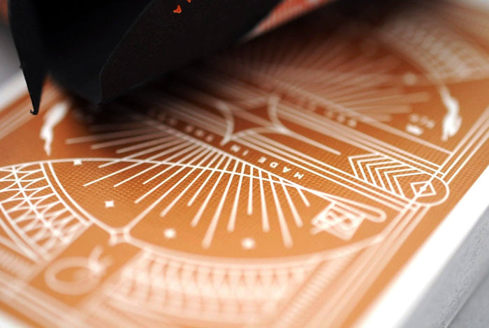 Rarebit, Copper Edition Playing Cards by Theory11