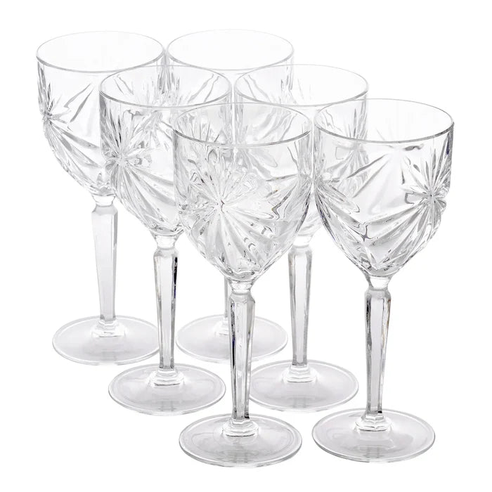 RCR OASIS SMALL GOBLET GLASS 230, BEYAZ