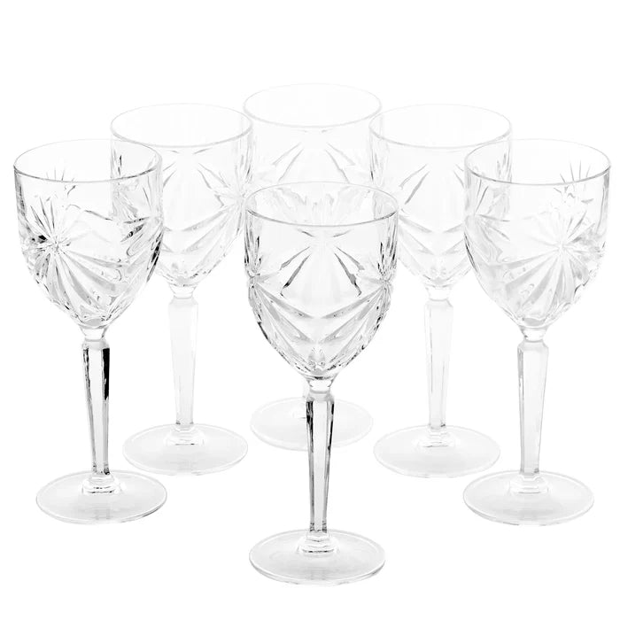 RCR OASIS SMALL GOBLET GLASS 230, BEYAZ
