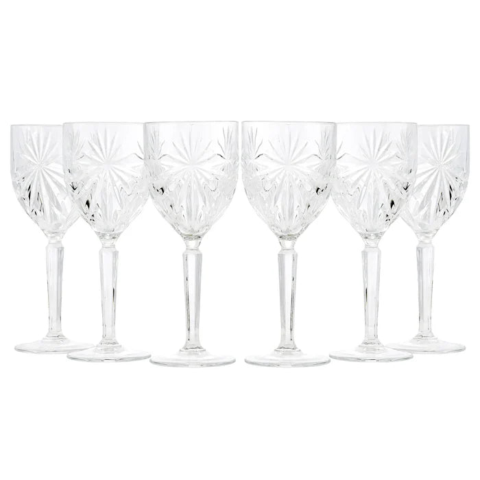 RCR OASIS SMALL GOBLET GLASS 230, BEYAZ