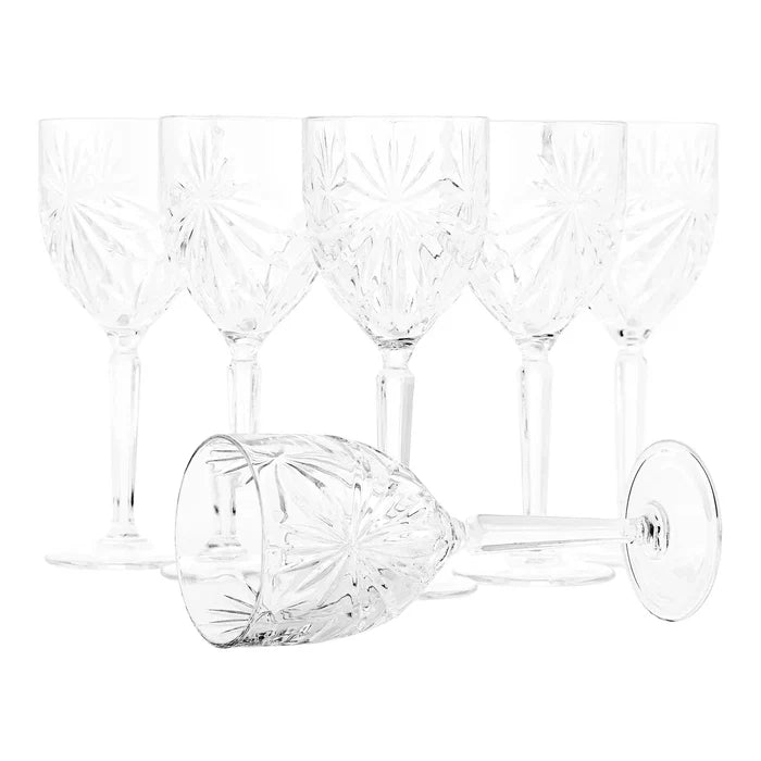 RCR OASIS SMALL GOBLET GLASS 230, BEYAZ