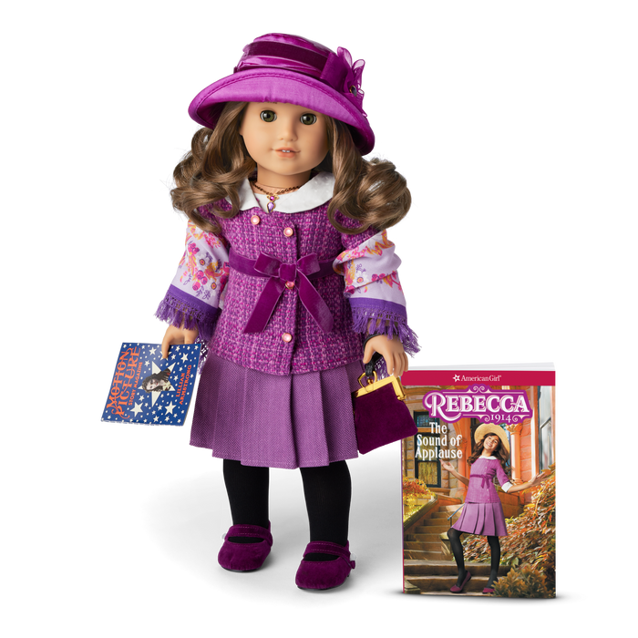 Rebecca™ 18-inch Doll & Book (Historical Characters)