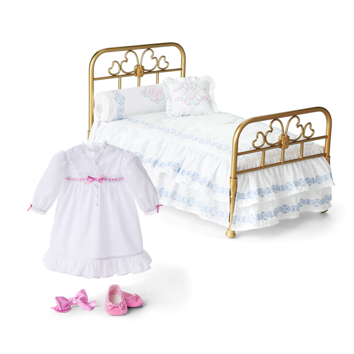 Rebecca’s™ Bed & Bedding for 18-inch Dolls (Historical Characters)