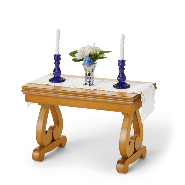 Rebecca’s™ Parlor Table for 18-inch Dolls (Historical Characters)