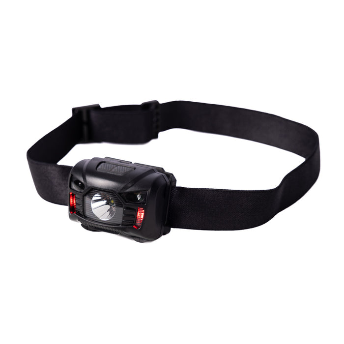 Rechargeable Headlamp with Motion-Sensor Activated Sensor by Ready Hour