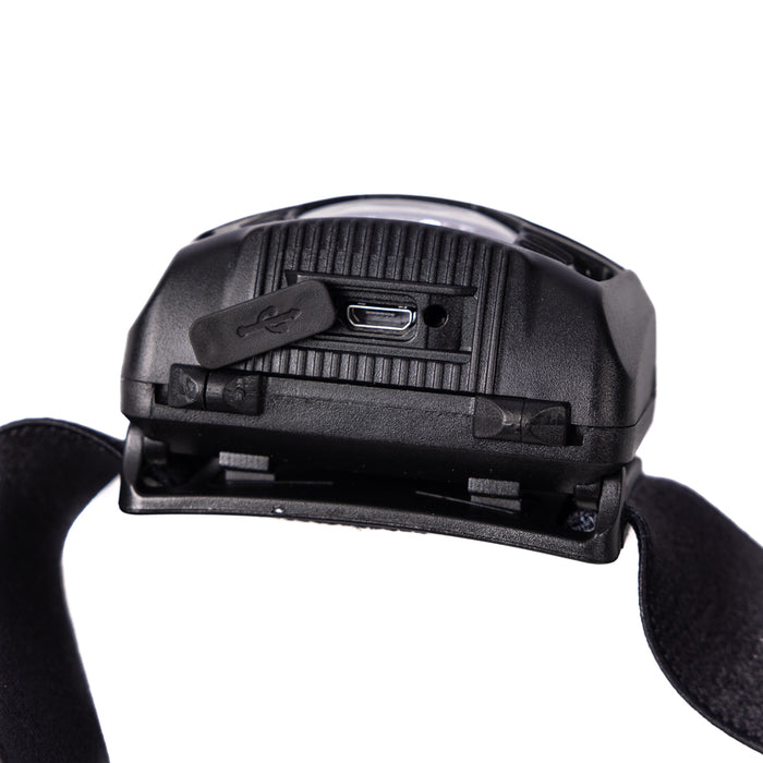 Rechargeable Headlamp with Motion-Sensor Activated Sensor by Ready Hour