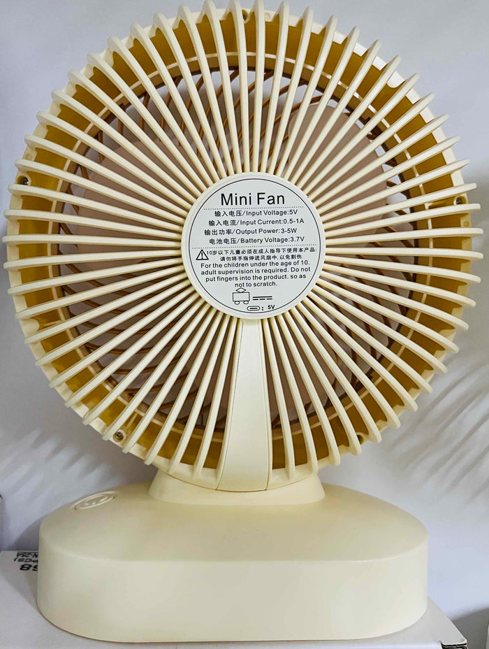 Rechargeable Portable Small Fan