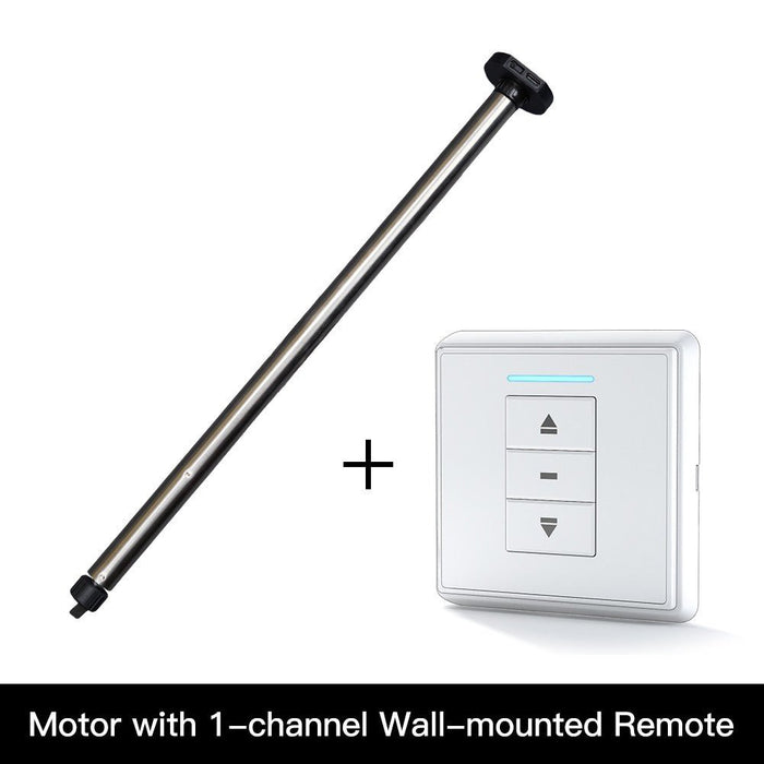 1 Motor with 1 channel wall-mounted remote