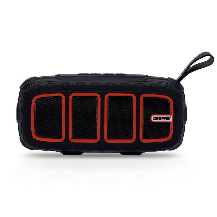 Portable Bluetooth Speaker Rechargeable MP3 Player USB/TF/AUX/FM/TWS Speakers Geepas | For you. For life.
