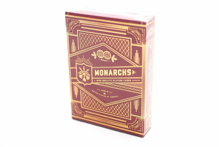 Red Monarchs Limited 1st Ed. Playing Cards by Theory11