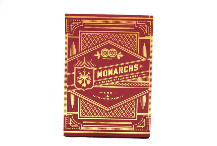 Red Monarchs Limited 1st Ed. Playing Cards by Theory11
