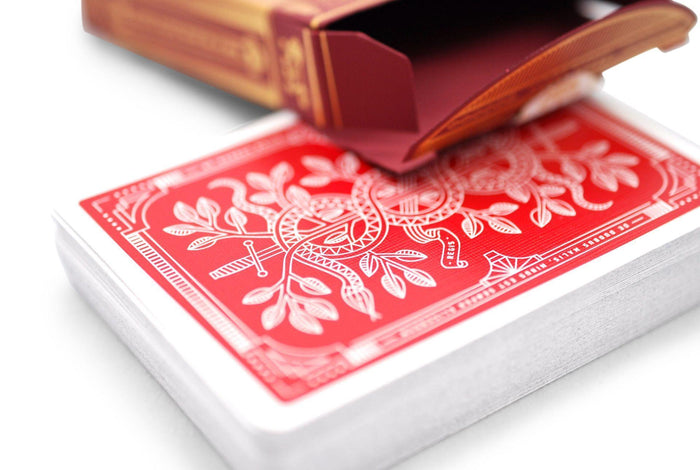 Red Monarchs Limited 1st Ed. Playing Cards by Theory11