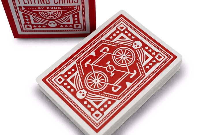 Red Wheel Playing Cards by Art of Play