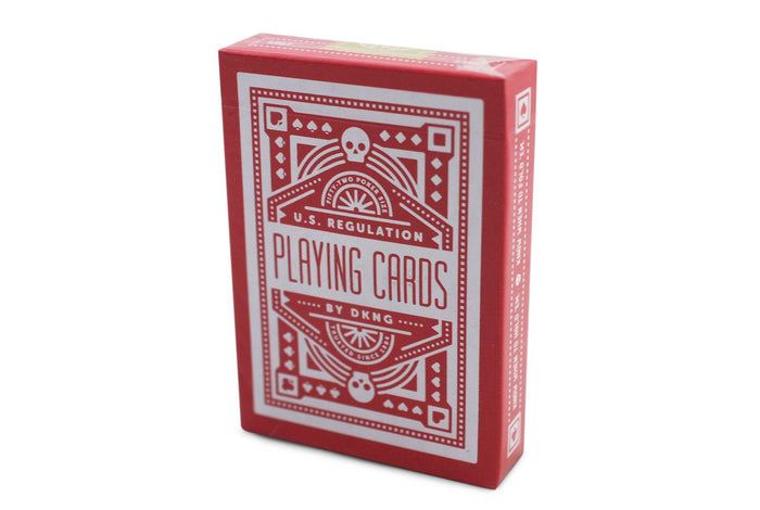 Red Wheel Playing Cards by Art of Play