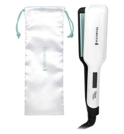 Remington Shine Therapy Wide Plate Straightener S8550