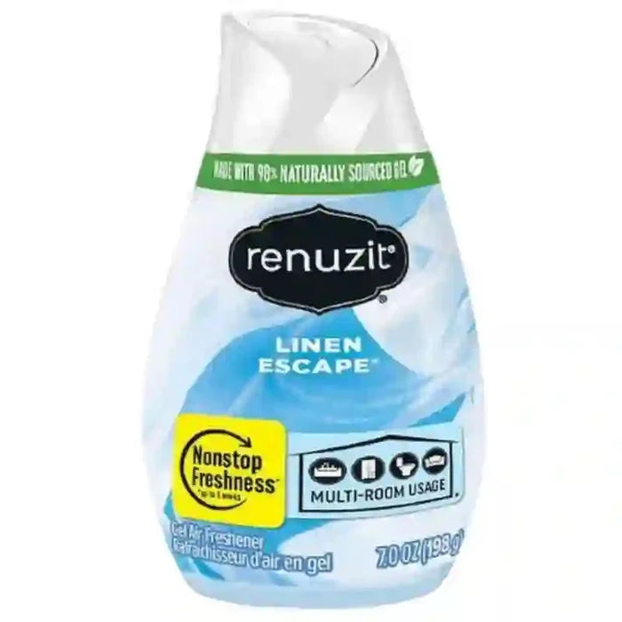 RENUZIT ADJUSTABLES AIR FRESHENER BLISSFUL LINEN ESCAPE SOLID 7.5OZ - RAAFBACS80