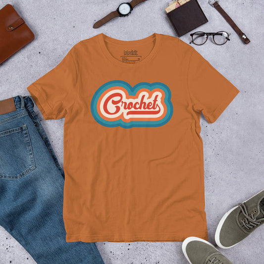 Retro Crochet - Unisex T-Shirt