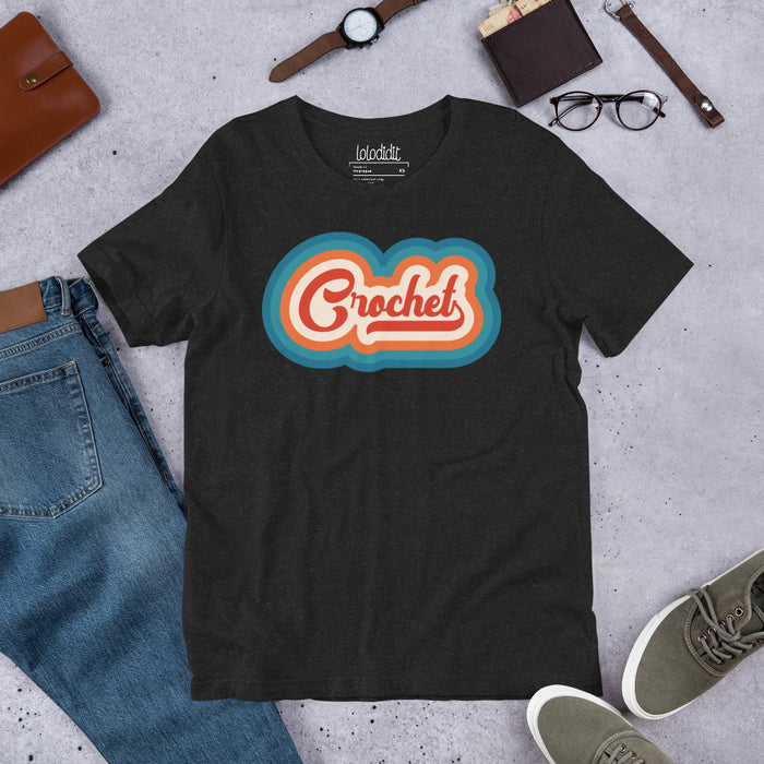Retro Crochet - Unisex T-Shirt