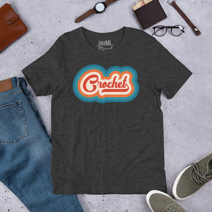 Retro Crochet - Unisex T-Shirt