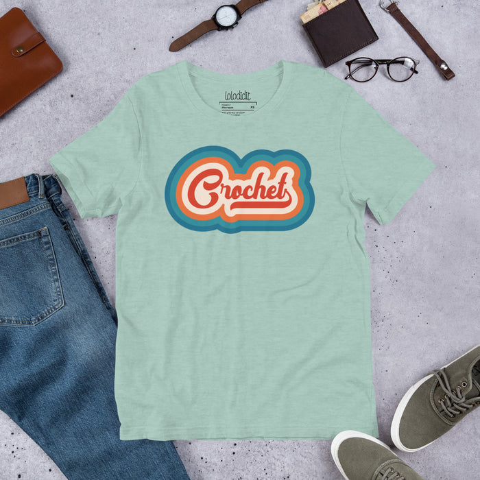 Retro Crochet - Unisex T-Shirt