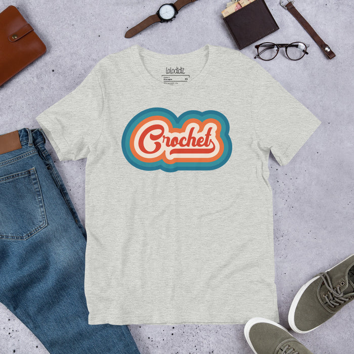 Retro Crochet - Unisex T-Shirt