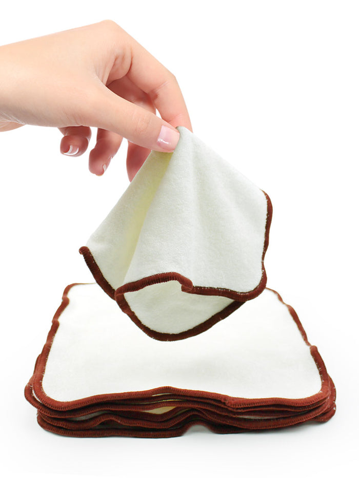 Reusable Bamboo Wipes with Travel Pod