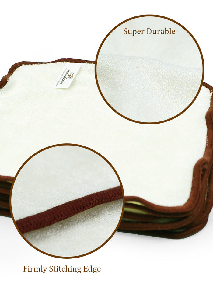 Reusable Bamboo Wipes with Travel Pod