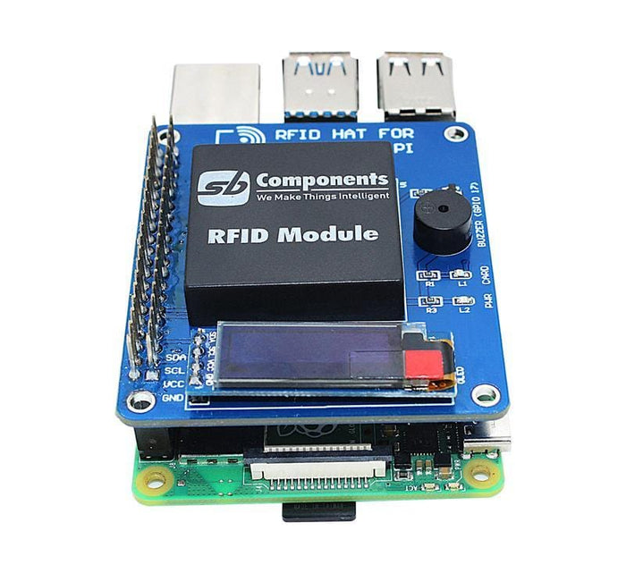 RFID HAT for Raspberry Pi by SBC - The Pi Hut