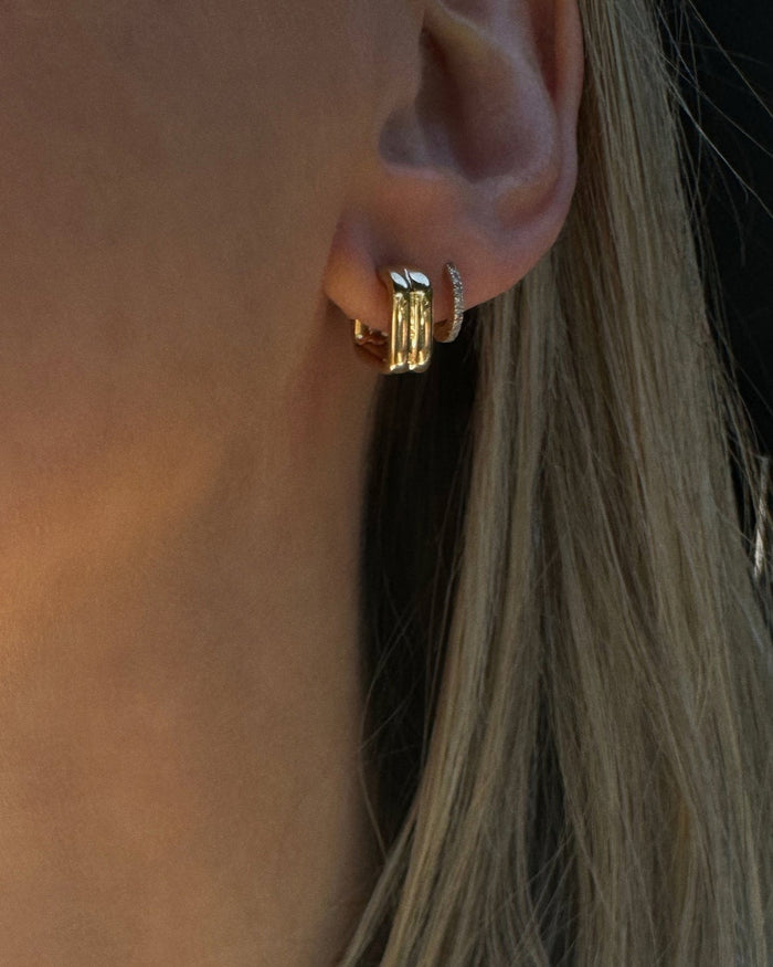 Ribbed Hoops