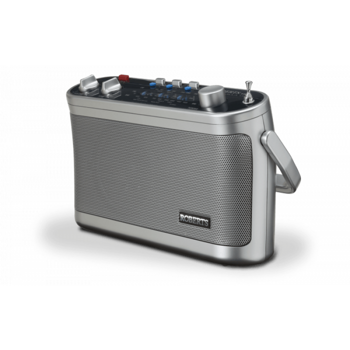 Roberts Classic FM/MW/LW Portable Radio - Silver | R9954 from Roberts - DID Electrical