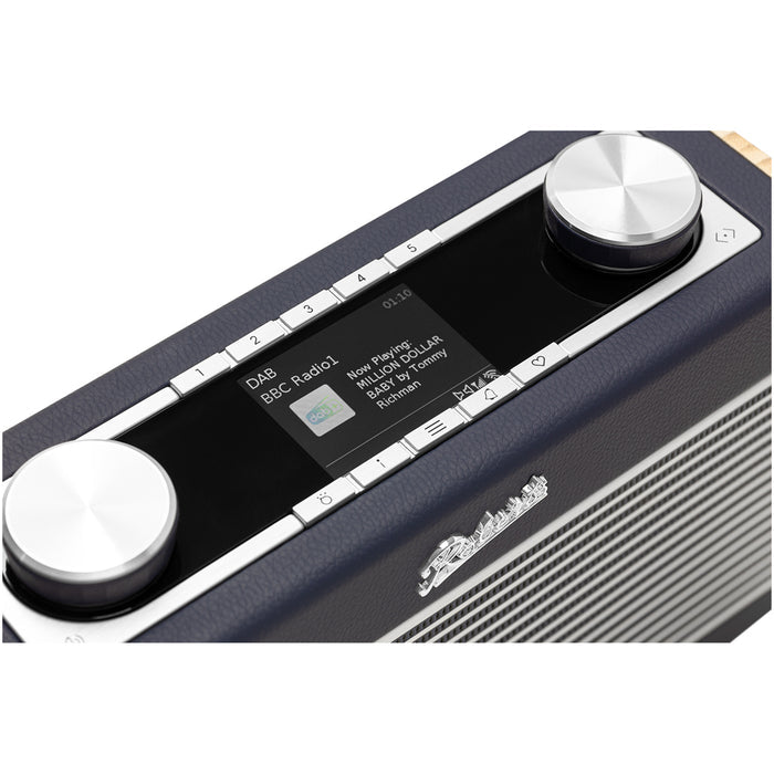 Roberts Rambler Max Stereo DAB DAB+ FM RDS Internet Bluetooth Digital Radio Navy Blue Navy Blue