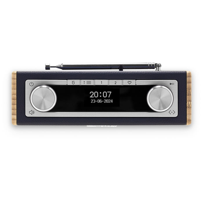 Roberts Rambler Uno DAB DAB+ FM RDS Bluetooth Digital Radio Navy Blue Navy Blue